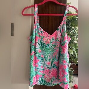 NWT Lilly Pulitzer Nadia Floral Camisole